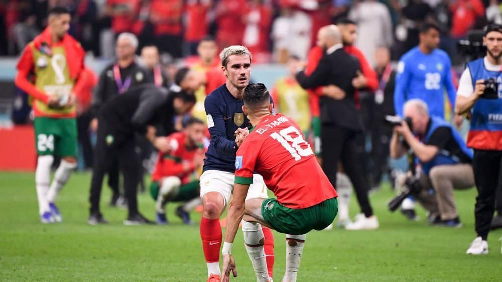 غريزمان مُعترفاً: "المغاربة أثاروا إعجابي.. لقد سبّبوا لنا الكثير من المشاكل وكانوا جيدين تكتيكياً"