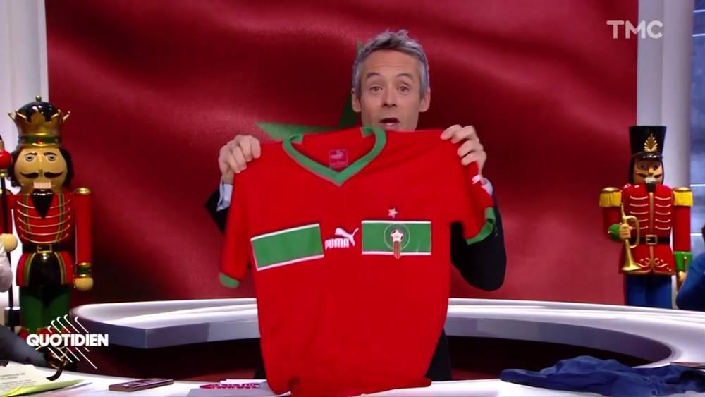 قناة فرنسية تضعُ نجمةً على قميص المنتخب المغربي عِرفانا بمستوياته في المونديال