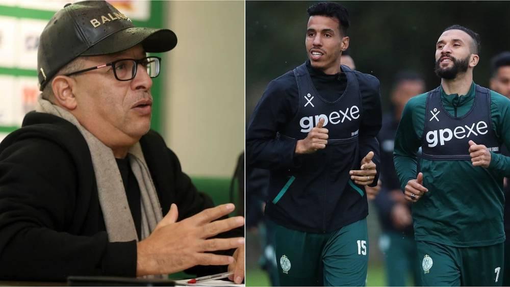 البدراوي يطالب لاعبي الرجاء والطاقم الفني بالصبر على مستحقاتهم المادية ويعدهم بصرف جزء منها في أقرب الآجال