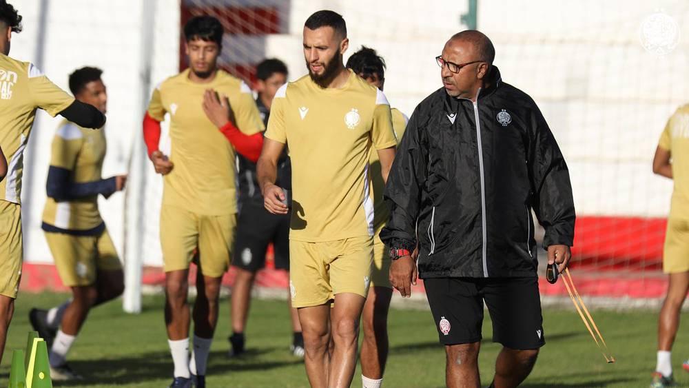 الخلفي يواصل قيادته لتداريب الوداد في ظل عدم تعيين مدرب جديد للفريق