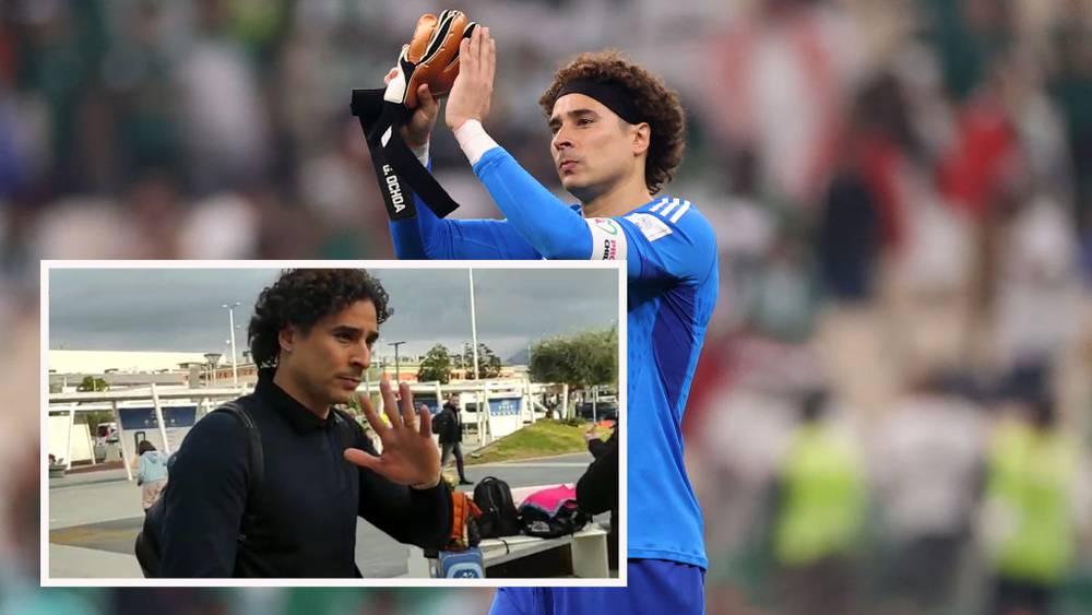 حارس منتخب المكسيك الشهير "أوتشوا" يصل إيطاليا للانضمام إلى فريقه الجديد