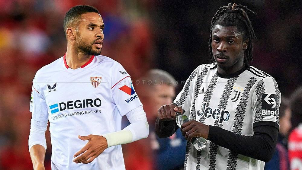 تقارير/ إشبيلية يسعى لاستغلال ارتفاع قيمة النصيري والتعاقد مع مويس كين في صفقة تبادلية مع يوفنتوس