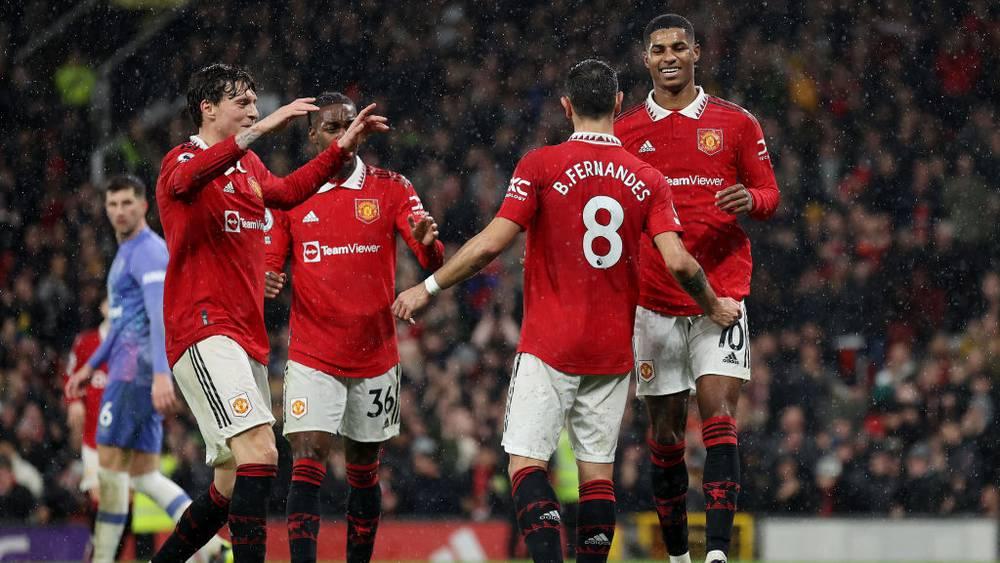 الدوري الإنجليزي/ مانشستر يونايتد يواصل انتفاضته ويسحق بورنموث بثلاثية نظيفة