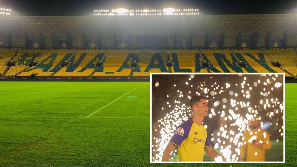 بعد احتفالية ضم كريستيانو في ملعب "مرسول بارك".. "الأمطار" تتسبب في تأجيل مباراة النصر أمام الطائي