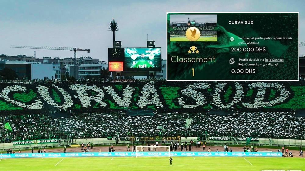 مجموعات "الكورفا سود" تساهم بـ200 ألف درهما (20 مليون سنتيم) متصدرة قائمة المتبرعين لتدارك تبعات الأزمة المالية للرجاء