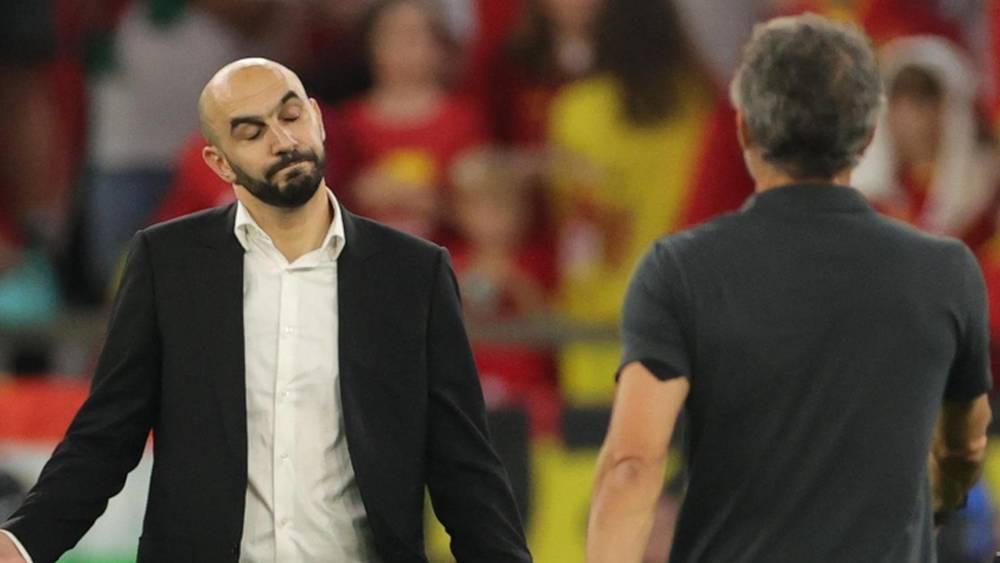 الركراكي: "إسبانيا أفضل منتخب لعبنا ضده في كأس العالم ولو لم نقم بإقصائهم لكان بإمكانهم الوصول إلى النهائي"