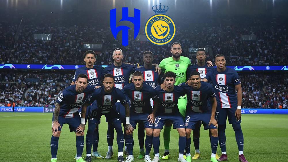 باريس سان جيرمان يحصل على 10 ملايين يورو من مباراته الودية ضد نجوم النصر والهلال في السعودية