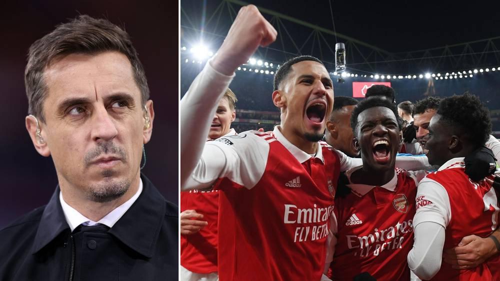 غاري نيفيل: "أرسنال لن يفوز بالدوري الإنجليزي ومانشستر سيتي هو من سيحقق اللقب"