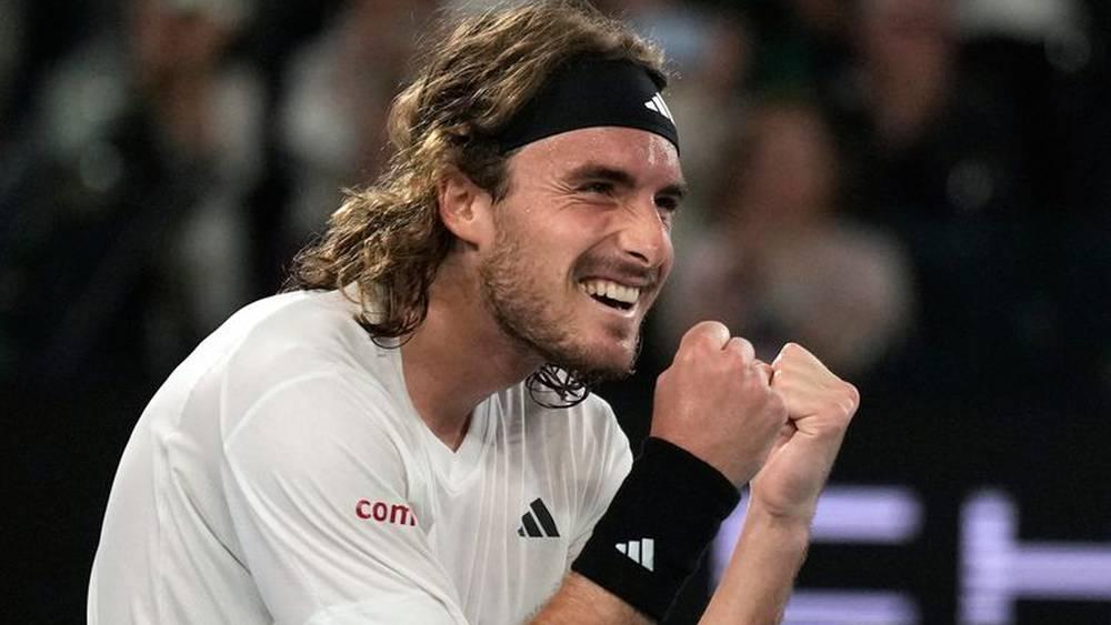 Tennis -  Tsitsipas rejoint Khachanov en demi-finales de l'Open d'Australie