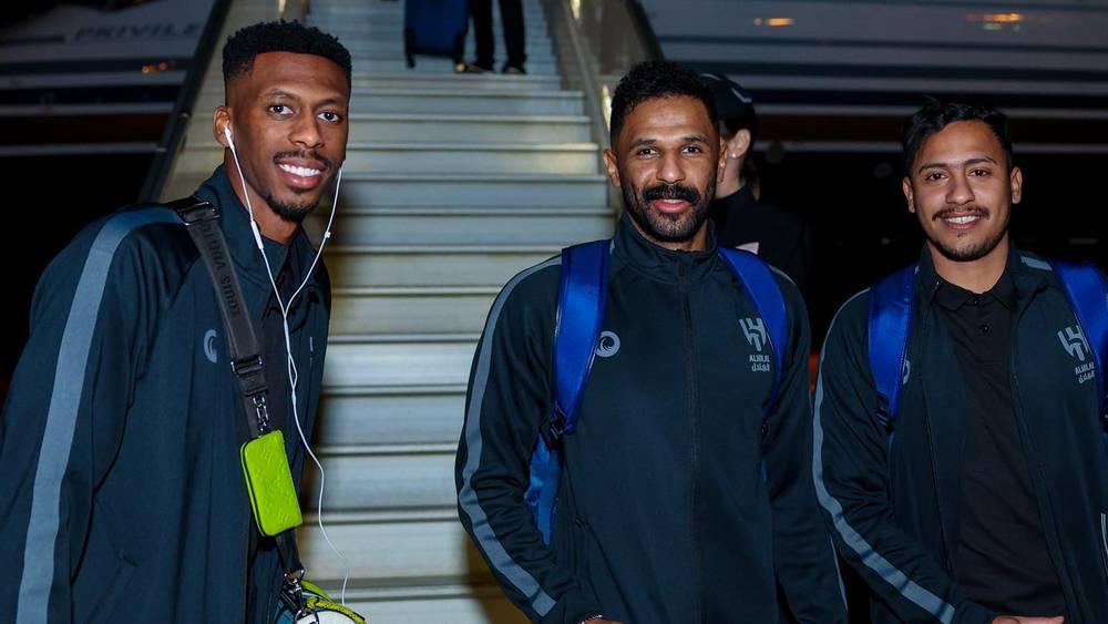 بعثة الهلال السعودي تحط الرحال في المغرب تأهبا للمشاركة في كأس العالم للأندية