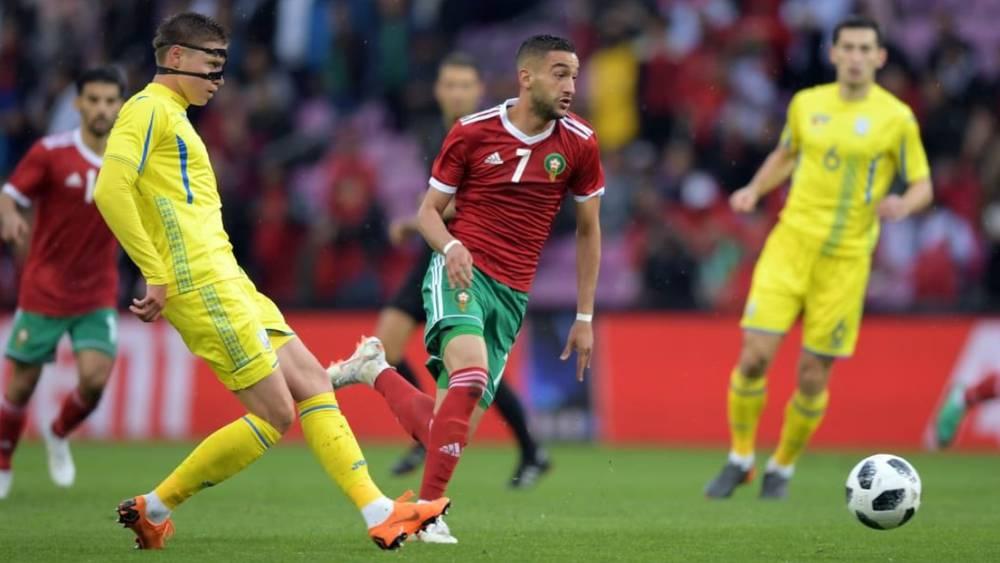 إلغاء مقترح تنظيم مباراة ودية بين المنتخبين المغربي والأوكراني في مارس المقبل