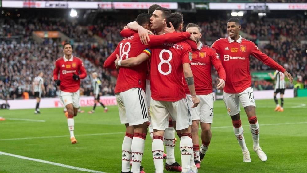 كأس الرابطة الإنجليزية/ مانشستر يونايتد يتوج باللقب للمرة السادسة بعد تغلبه في النهائي على نيوكاسل (2-0)