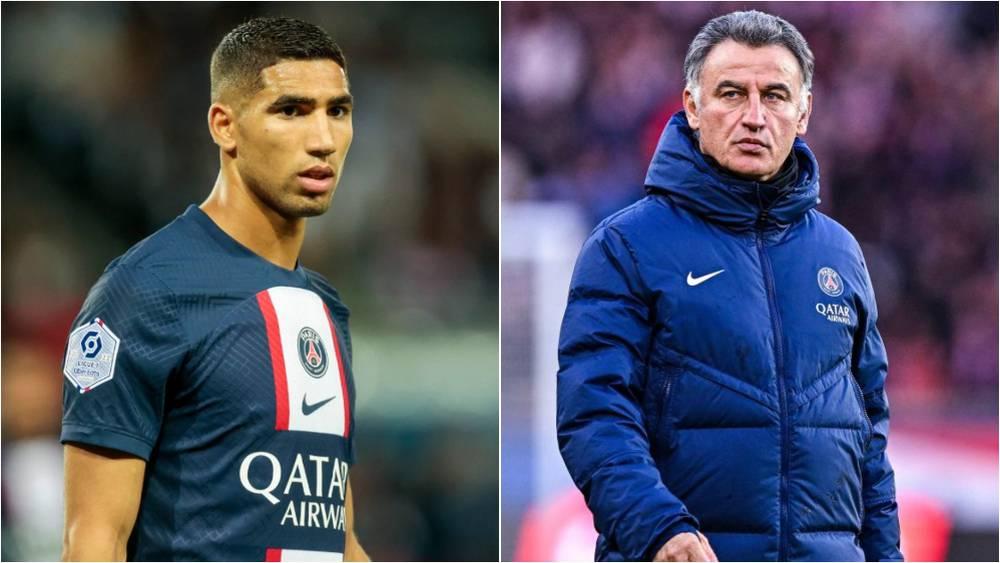 غالتييه: "لن أتحدث بخصوص الأمور غير الرياضية بشأن حكيمي.. هدفنا تجهيزه لمواجهة بايرن ميونخ"