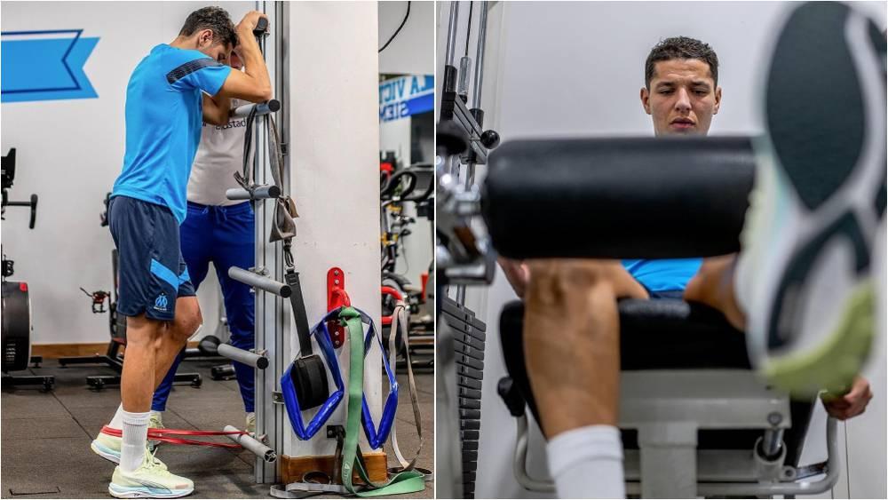 حارث يواصل برنامجه العلاجي للعودة إلى الميادين بعد غياب دام لقرابة 4 أشهر بداعي الإصابة