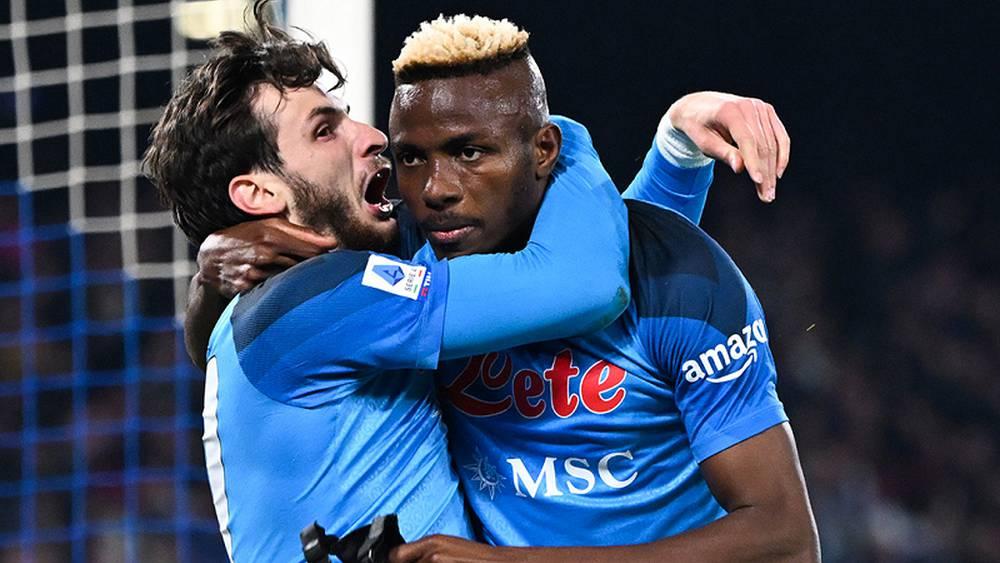 دوري الأبطال/ نابولي يجدد انتصاره على آينتراخت فرانكفورت (3-0) ويبلغ ربع نهائي المسابقة