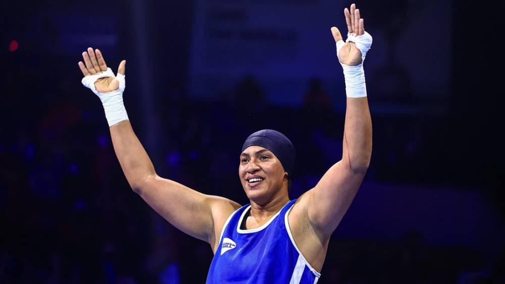 المغربية خديجة المرضي تُحرز بطولة العالم للملاكمة في وزن +81 كلغ بنيوديلهي الهندية