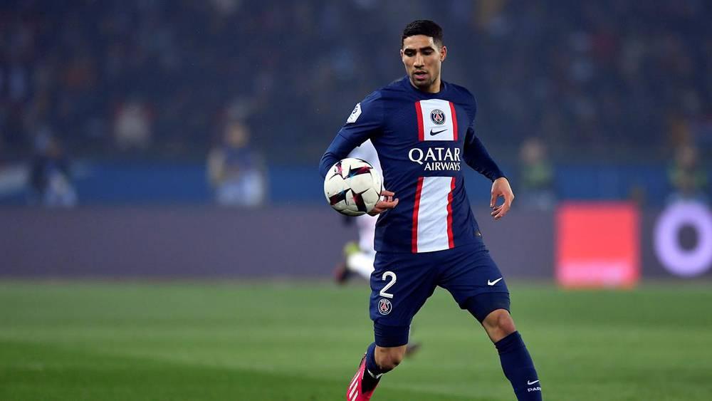 حكيمي ضمن التشكيلة المثالية للجولة الـ31 من الدوري الفرنسي