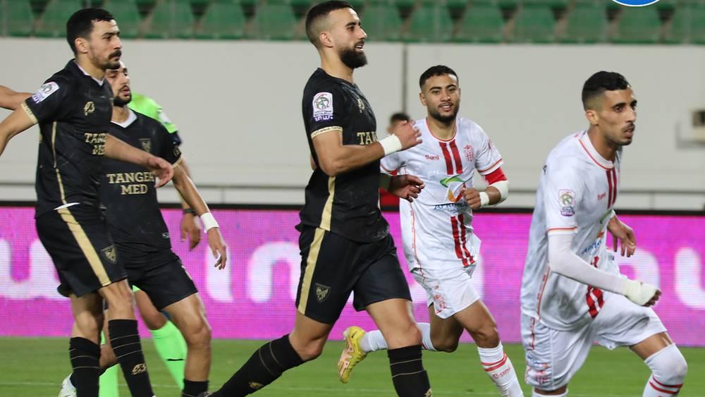 حسنية أكادير يفوز على ضيفه المغرب التطواني (1-0) ويرتقي للمركز التاسع في ترتيب البطولة