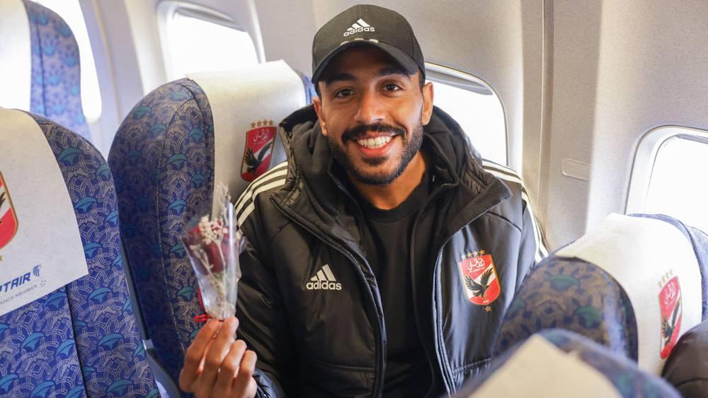 بعثة الأهلي تحط الرحال بمطار محمد الخامس مساء يومه الثلاثاء على التاسعة والربع تأهبا لمواجهة الرجاء