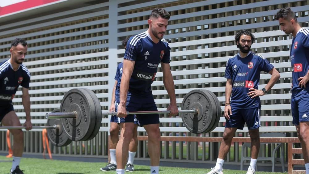 الأهلي يختتم تداريبه في مصر قبل السفر نحو المملكة تأهبا لمواجهة الرجاء الرياضي