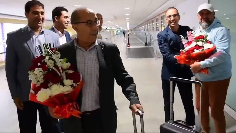 بعثة اتحاد العاصمة الجزائري تصل إلى المملكة المغربية استعدادا لملاقاة الجيش الملكي