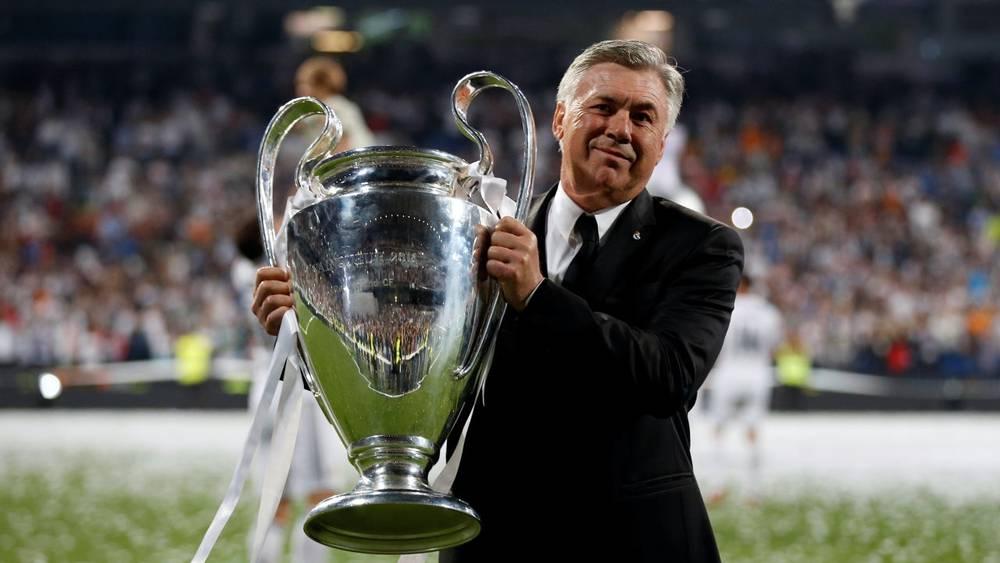 أنشيلوتي يصبح أكثر مدرب خوضا للمباريات في دوري أبطال أوروبا بـ 191 مباراة