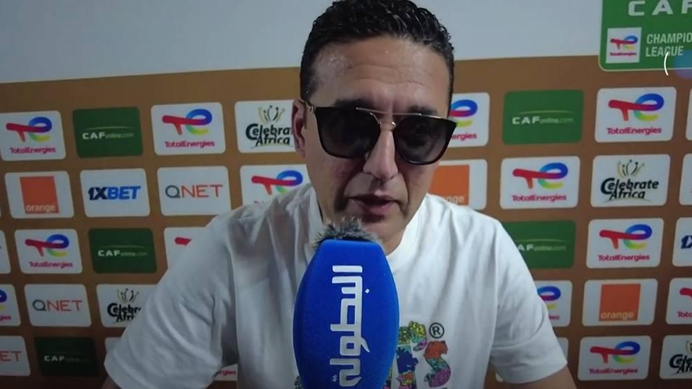 طلال يشيد بالمعاملة التي حظيت بها بعثة الوداد من قبل سان داونز وجماهيره في مباراة اليوم