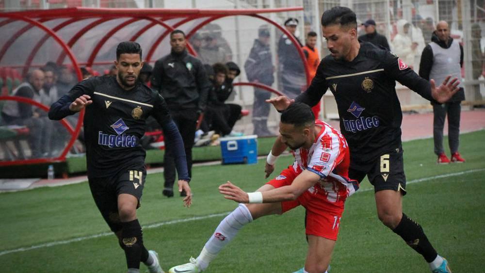 آخر 10 مباريات بين الوداد والمغرب التطواني في البطولة.. 6 انتصارات للحمر مقابل 4 تعادلات