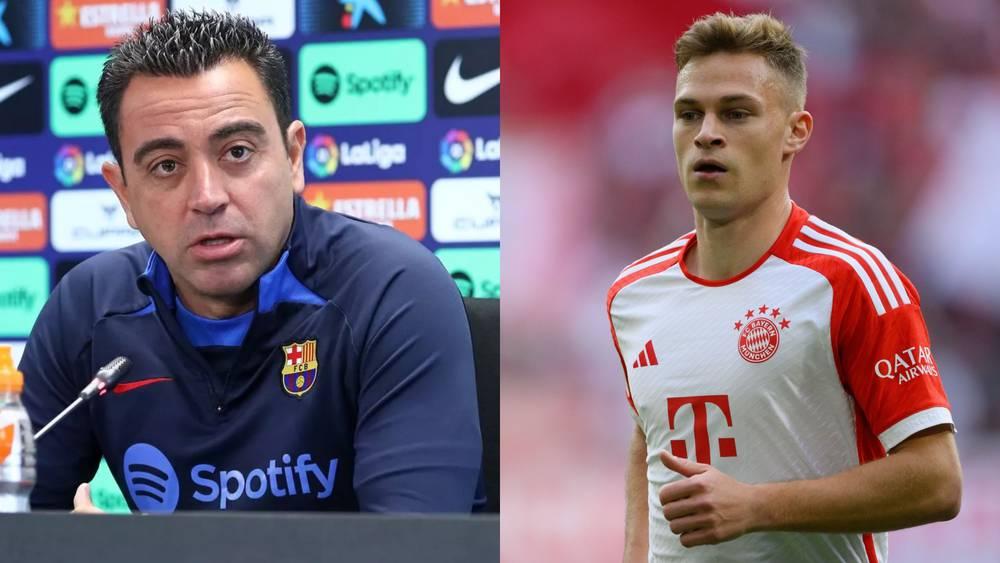 تشافي: "إذا فتح كيميتش الباب سنتفاوض مع بايرن ميونخ"