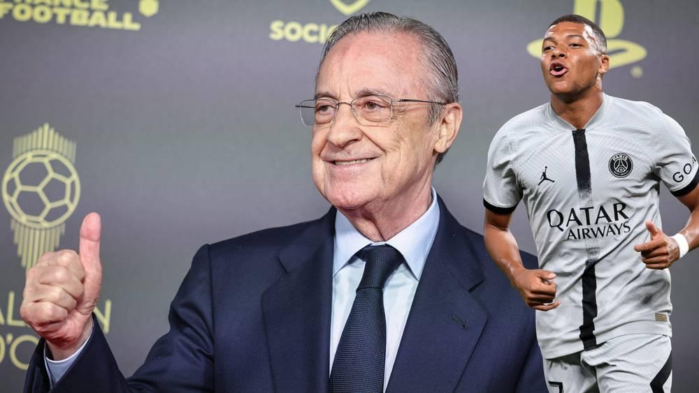 فلورنتينو بيريز: "نعم سنتعاقد مع مبابي لكن ليس هذه السنة"