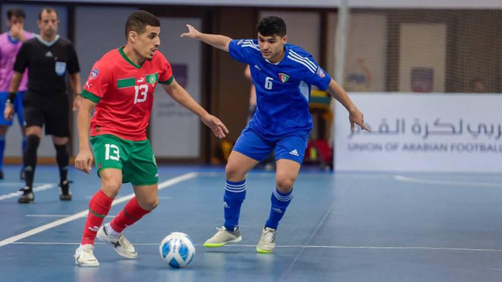كأس العرب لـ"الفوتسال"/ المنتخب المغربي ينهي دور المجموعات بـ”العلامة الكاملة” بعد تغلبه على نظيره الكويتي (4-2)