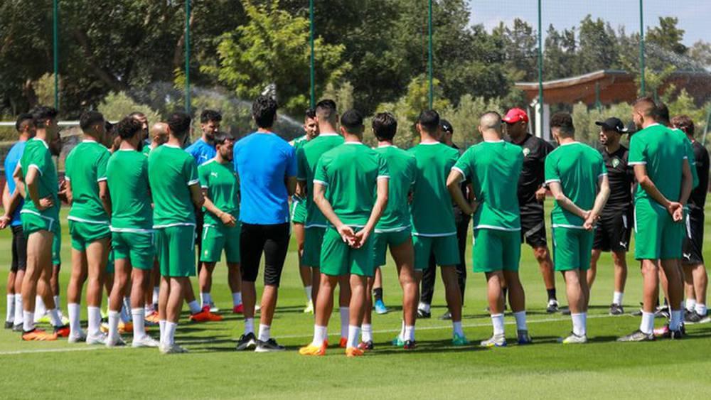 المنتخب المغربي يُنهي استعداداته لمباراة الرأس الأخضر بإجرائه حصة تدريبية صباح اليوم الأحد