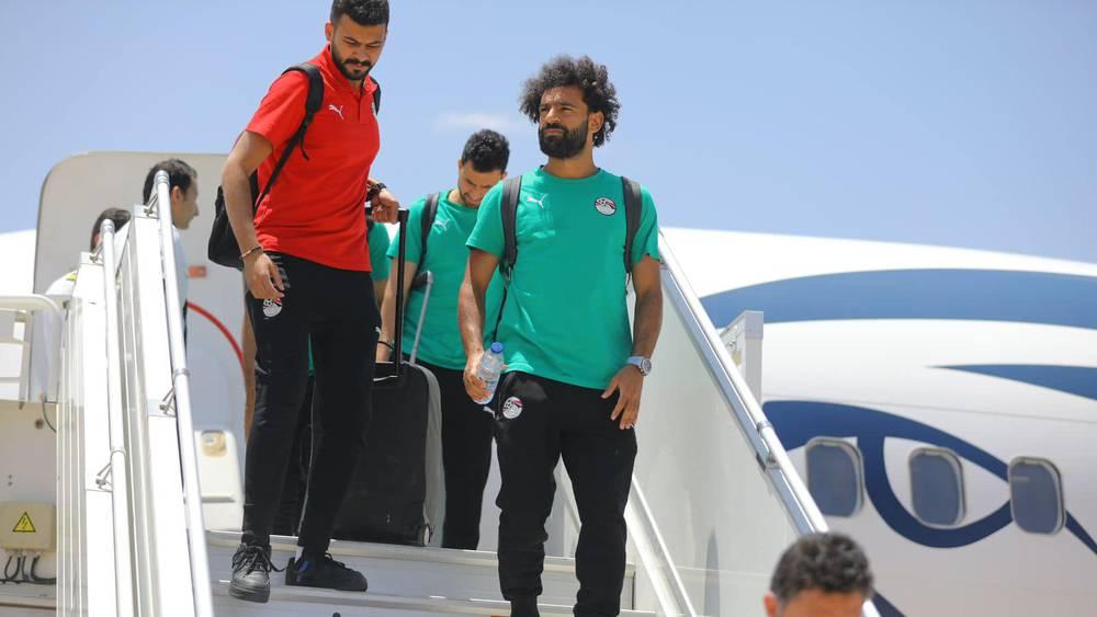 المنتخب المصري يحط الرحال في المغرب تأهبا لمواجهة غينيا