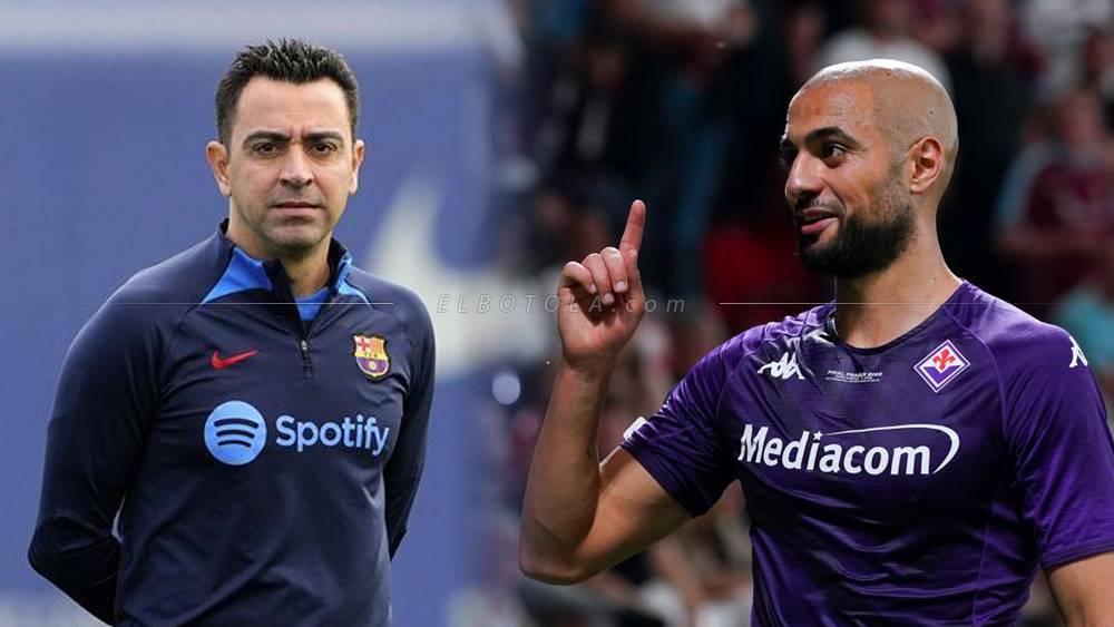 "آس الإسبانية": "تشافي سيتصل بأمرابط لمناقشة تفاصيل العرض المقدم من برشلونة للتعاقد معه"