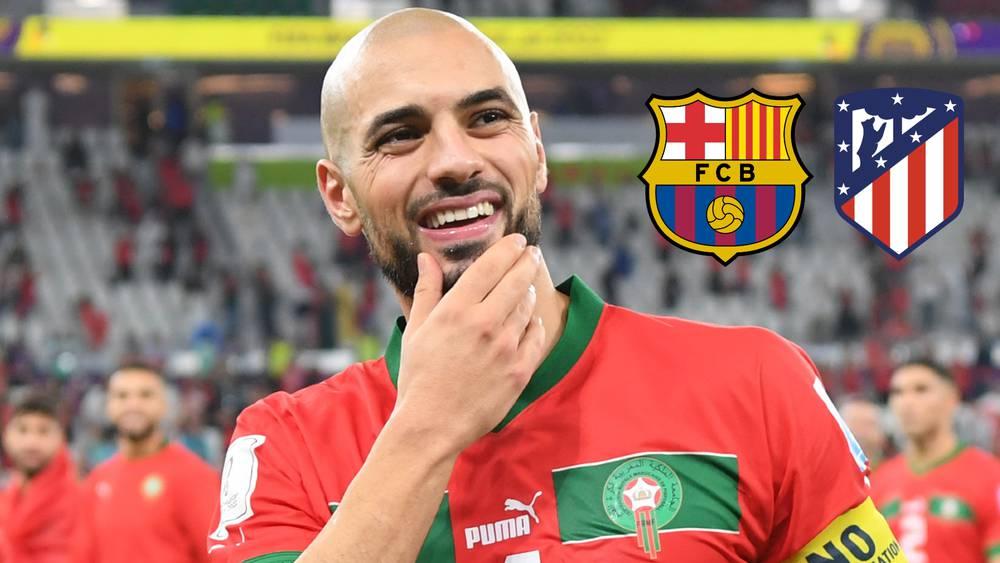 "سبورت": "أمرابط اتخذ قراره باللعب في الليغا.. برشلونة أو أتلتيكو مدريد"