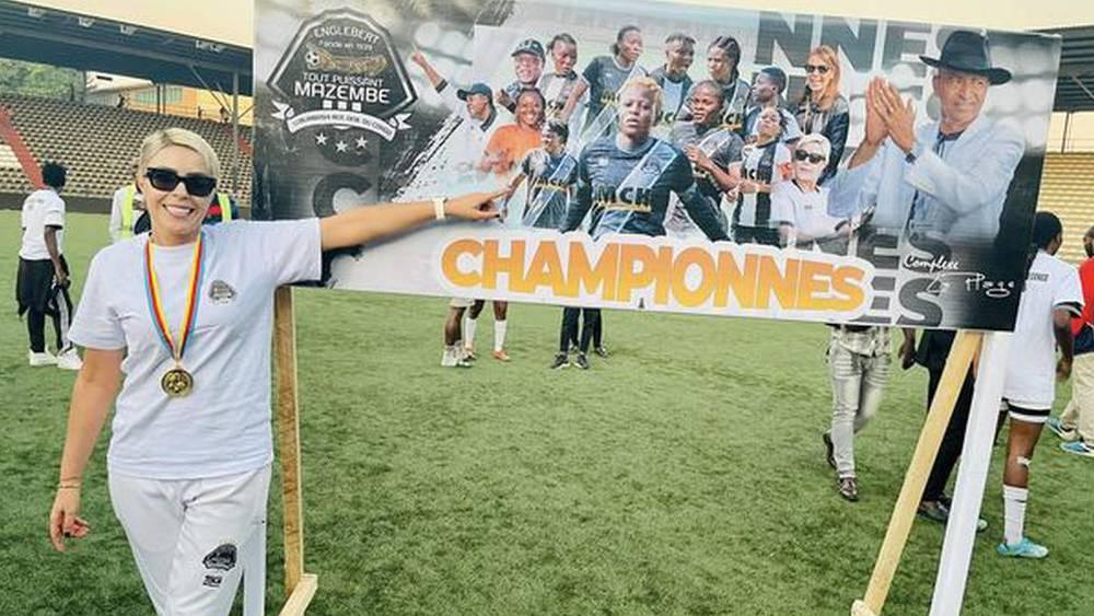 TP Mazembe (F) - Lamia Boumehdi remporte le championnat national