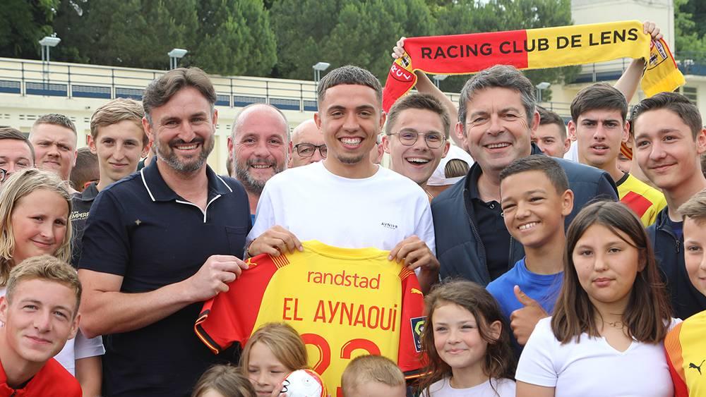 رسميا/ "نائل العيناوي" ابن نجم التنس المغربي "يونس العيناوي" ينتقل لنادي لانس الفرنسي