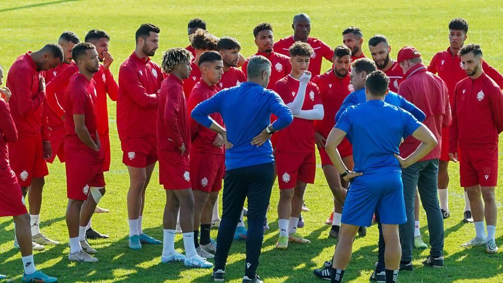 الوداد يستأنف تداريبه غدا الإثنين تأهبا لمواجهة الرجاء في "الديربي"