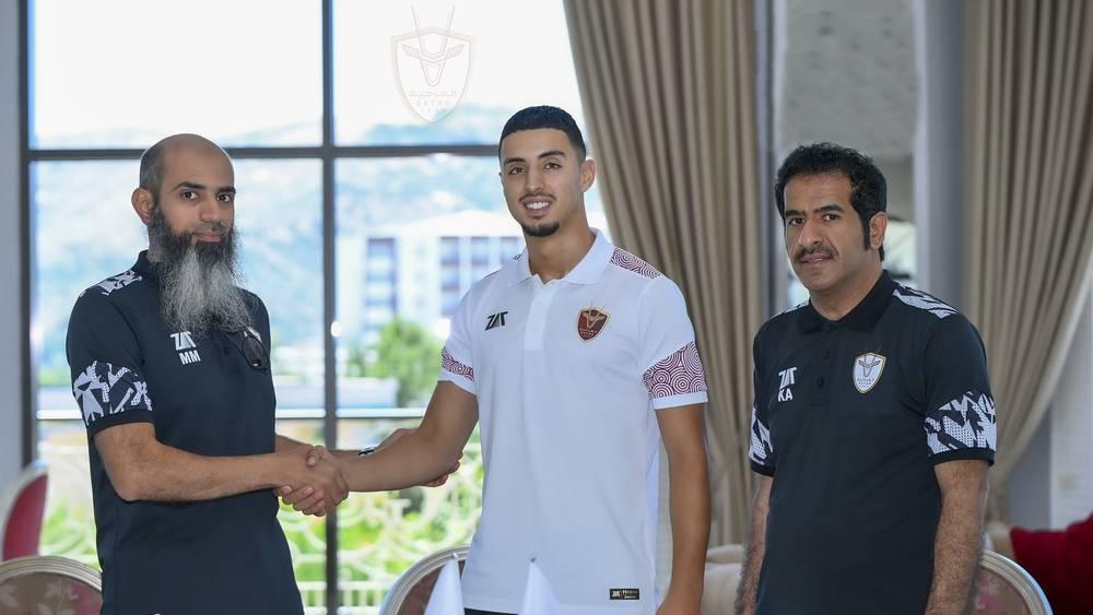 رسميا/ المرخية القطري يتعاقد المهاجم المغربي الأصل نوفل بنيس (21 سنة)