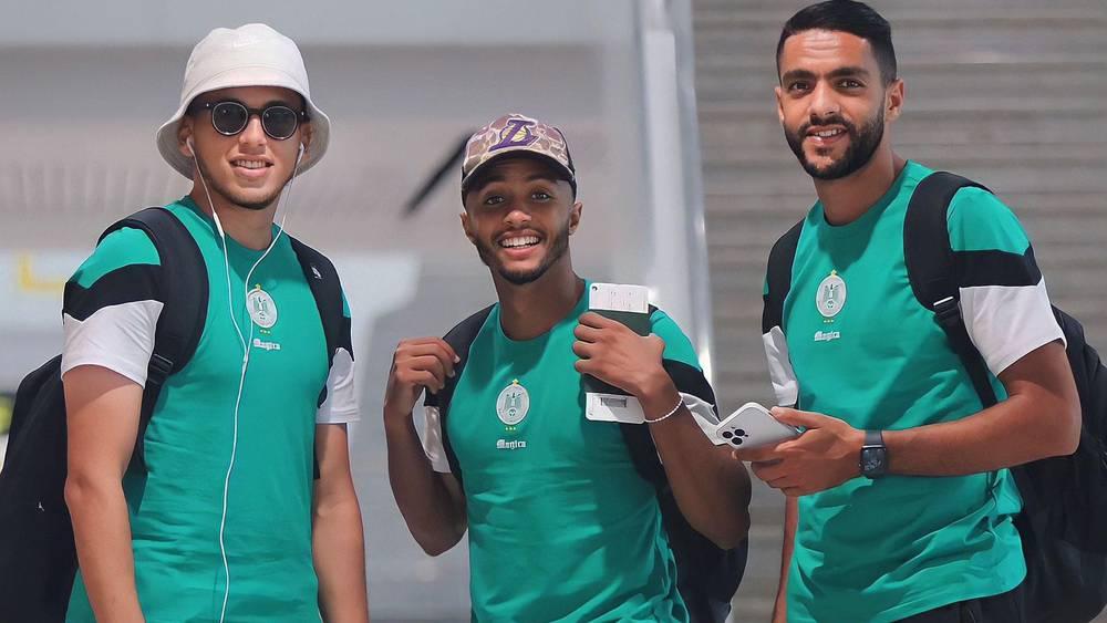 Raja CA - Accueil chaleureux des Aigles à Doha