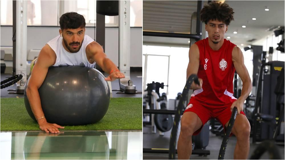 الوداد يجري حصة تدريبية صباحية داخل القاعة استعدادا لمواجهة أهلي طرابلس الليبي غدا الأحد