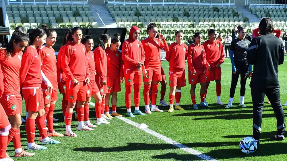 CdM féminine - Une nouvelle séance d'entraînement avant la Colombie