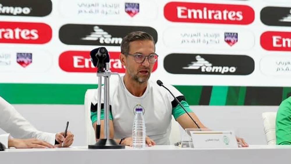 زينباور: "إفتقدنا للنجاعة الهجومية ضد الوحدة ولكنني سعيد بتسحن مستوى اللاعبين"