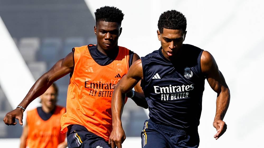 ريال مدريد يواصل استعداداته لمواجهة أتلتيك بلباو بحصة تدريبية جديدة