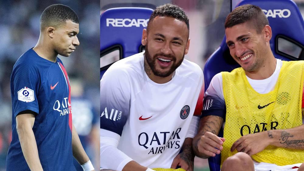 باريس سان جيرمان يواصل "تهميش" مبابي والنادي يخبر نيمار وفيراتي بقرار بيعهما هذا الصيف