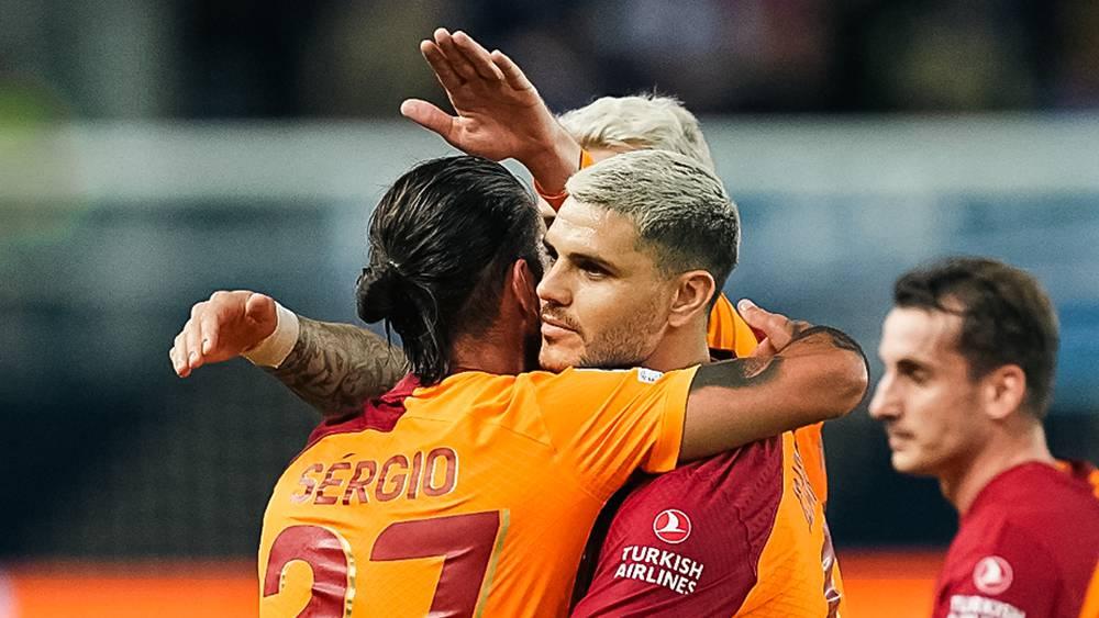 غلطة سراي يفوز ذهابا على مولده (2-3) في الملحق المؤهل لدوري الأبطال