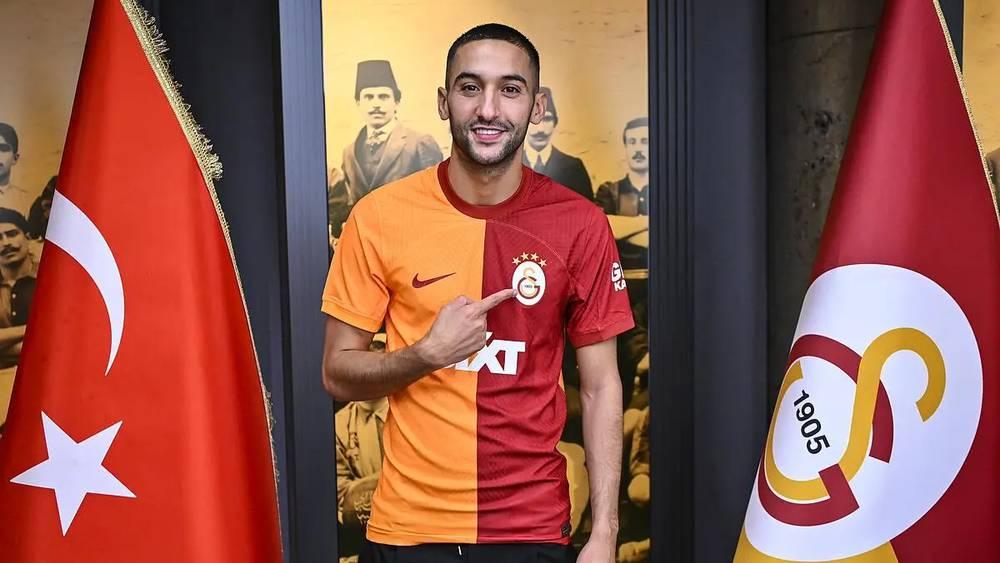 حكيم زياش يغيب عن غلطة سراي في إياب "ملحق" دوري أبطال أوروبا