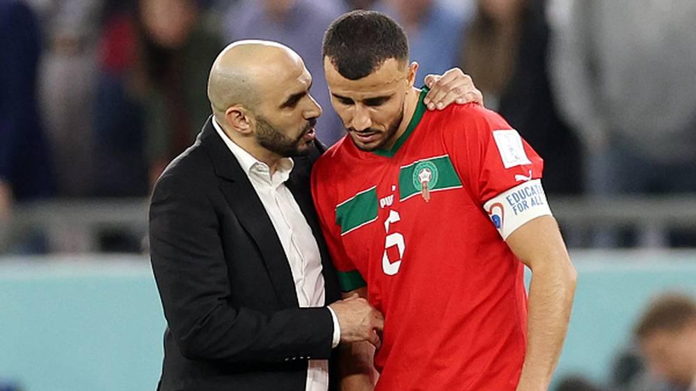 الركراكي: "سايس قطعة مهمة لنا وكانت حالته ستعتبر إشكالا لو توقف عن اللعب لـ4 أشهر"