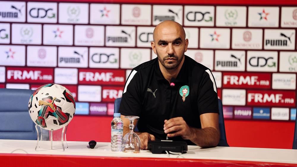 الركراكي: "أجلت الكشف عن القائمة ليومين من أجل أن نحتفل جميعا بمرور عام على تعييني مدربا للمنتخب المغربي"