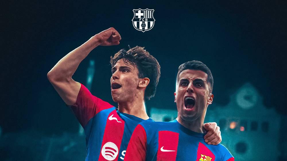 رسميا/ برشلونة يعلن التعاقد مع جواو فيليكس وكانسيلو بنظام الإعارة